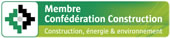 Logo membre confédération construction